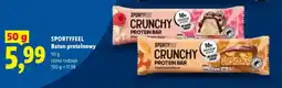 Lidl Baton proteinowy crunchy protein bar oferta