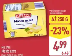 ALDI MILSANI Masło extra oferta