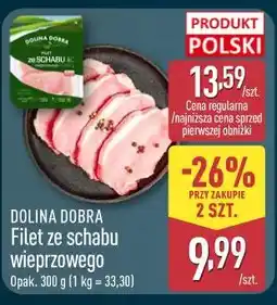 ALDI Filet ze schabu wieprzowego DOLINA DOBRA oferta
