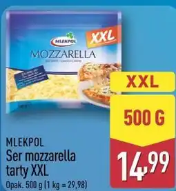ALDI MLEKPOL Ser mozzarella tarty XXL oferta