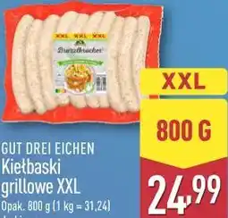 ALDI GUT DREI EICHEN Kiełbaski grillowe XXL oferta