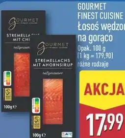 ALDI GOURMET FINEST CUISINE Łosoś wędzony na gorąco oferta