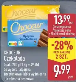 ALDI CHOCEUR Czekolada oferta