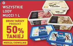 ALDI Wszystkie lody MUCCI oferta