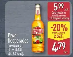 ALDI Piwo Desperados butelka oferta