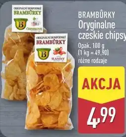 ALDI Oryginalne czeskie chipsy BRAMBŮRKY oferta
