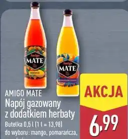 ALDI AMIGO MATE Napój gazowany z dodatkiem herbaty oferta