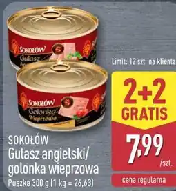 ALDI SOKOŁÓW Gulasz angielski/ golonka wieprzowa oferta