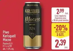 ALDI Piwo Karlsquell Mocne puszka oferta