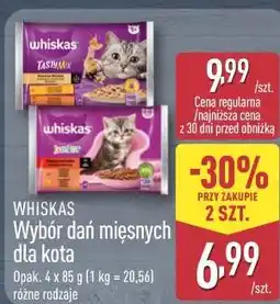 ALDI Wybór dań mięsnych dla kota oferta