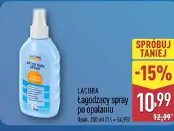 ALDI Łagodzący spray po opalaniu LACURA SUN oferta
