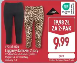 ALDI UP2FASHION Legginsy damskie, 2 pary oferta