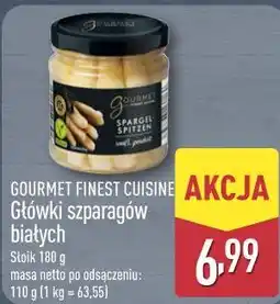 ALDI GOURMET FINEST CUISINE Główki szparagów białych oferta