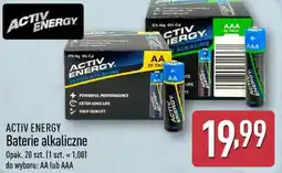 ALDI ACTIV ENERGY Baterie alkaliczne oferta