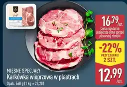 ALDI Karkówka wieprzowa w plastrach MIĘSNE SPECJAŁY oferta