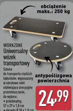 ALDI Uniwersalny wózek transportowy WORKZONE oferta