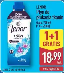 ALDI Płyn do płukania tkanin LENOR oferta