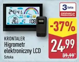 ALDI KRONTALER Higrometr elektroniczny LCD oferta