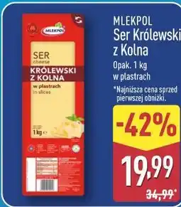 ALDI Ser Królewski z Kolna MLEKPOL oferta
