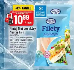 Polomarket Mintaj filet bez skóry Filety Master Fish oferta