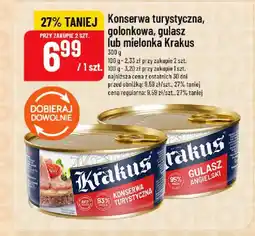 Polomarket Konserwa turystyczna, golonkowa, gulasz lub mielonka Krakus oferta