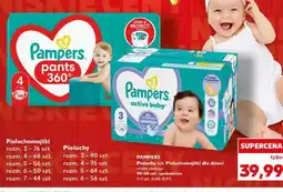 Kaufland PAMPERS Pieluchy lub Pieluchomajtki dla dzieci oferta