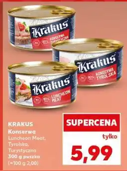 Kaufland KRAKUS Konserwa Luncheon Meat, Tyrolska, Turystyczna oferta