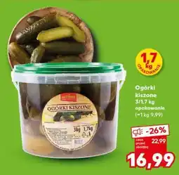 Kaufland Ogórki kiszone oferta