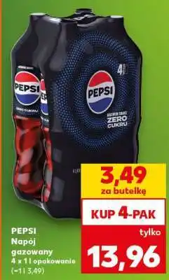 Kaufland PEPSI Napój gazowany 4 x 1 l opakowanie oferta