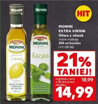 Kaufland MONINI EXTRA VIRGIN Oliwa z oliwek oferta