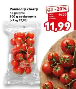Kaufland Pomidory cherry na gałązce oferta
