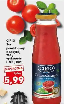 Kaufland CIRIO Sos pomidorowy z bazylią oferta