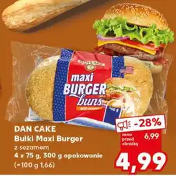Kaufland DAN CAKE Bułki Maxi Burger oferta
