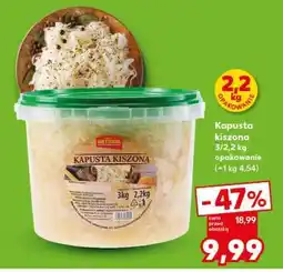 Kaufland Kapusta kiszona 3/2,2 kg opakowanie oferta