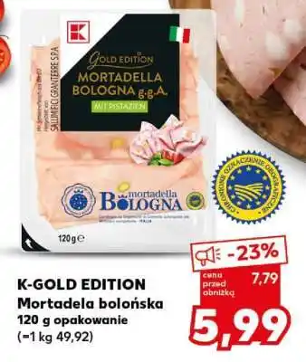 Kaufland K-GOLD EDITION Mortadela bolońska oferta