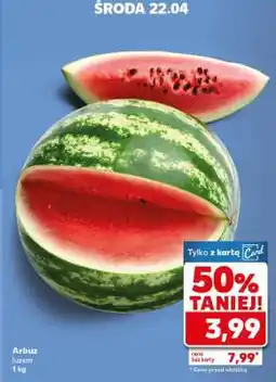 Kaufland Arbuz, luzem 1 kg oferta