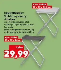 Kaufland COUNTRYSIDE Stołek turystyczny składany oferta
