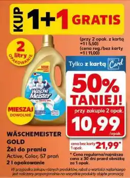 Kaufland WASCHEMEISTER GOLD oferta