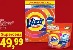 Lidl Proszek lub kapsułki do prania kolorów* VIZIR oferta