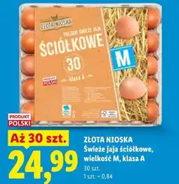 Lidl Świeże jaja ściółkowe, wielkość M, klasa A oferta