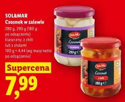 Lidl SOL&MAR Czosnek w zalewie oferta