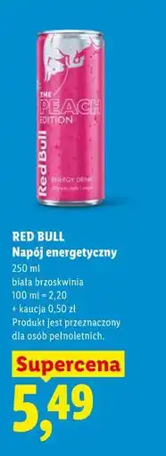 Lidl RED BULL Napój energetyczny oferta