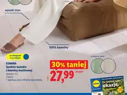 Lidl Spodnie damskie z bawełny muślinowej oferta