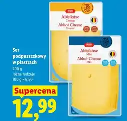 Lidl Ser podpuszczkowy w plastrach oferta