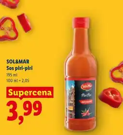 Lidl SOL&MAR Sos piri-piri oferta