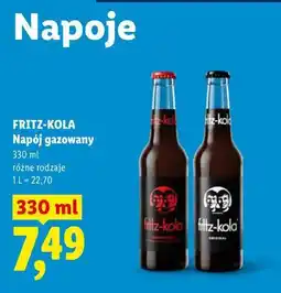 Lidl FRITZ - KOLA Napój gazowany oferta