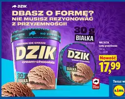 Lidl WK DZIK Lody proteinowe oferta