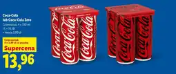 Lidl Coca-Cola lub Coca-Cola Zero oferta