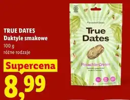 Lidl TRUE DATES Daktyle smakowe oferta