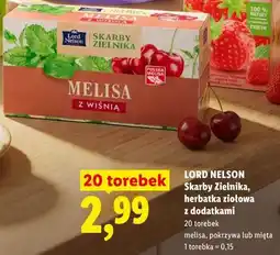 Lidl LORD NELSON Skarby Zielnika, herbatka ziołowa z dodatkami oferta